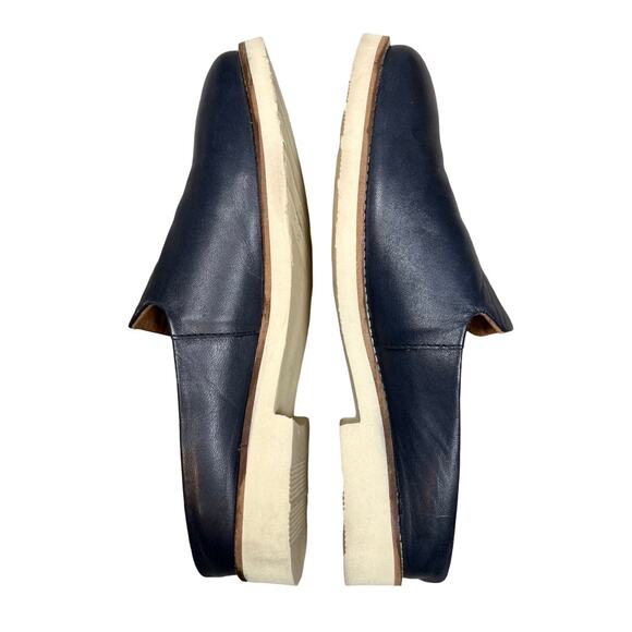 SOFTWALK Wolcott II Women's 8.5N Slip-On Leather Blue Loafer Mule Light Comfort - Picture 12 of 13